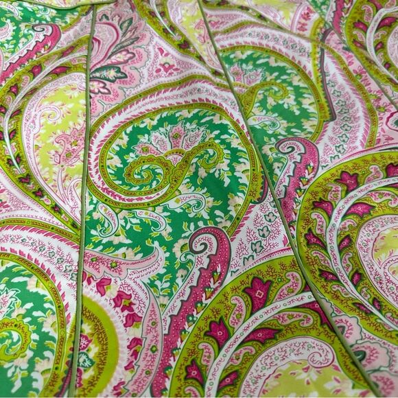 Chadwicks Paisley Midi Skirt - Pink, Green, Yellow - Picture 6 of 8